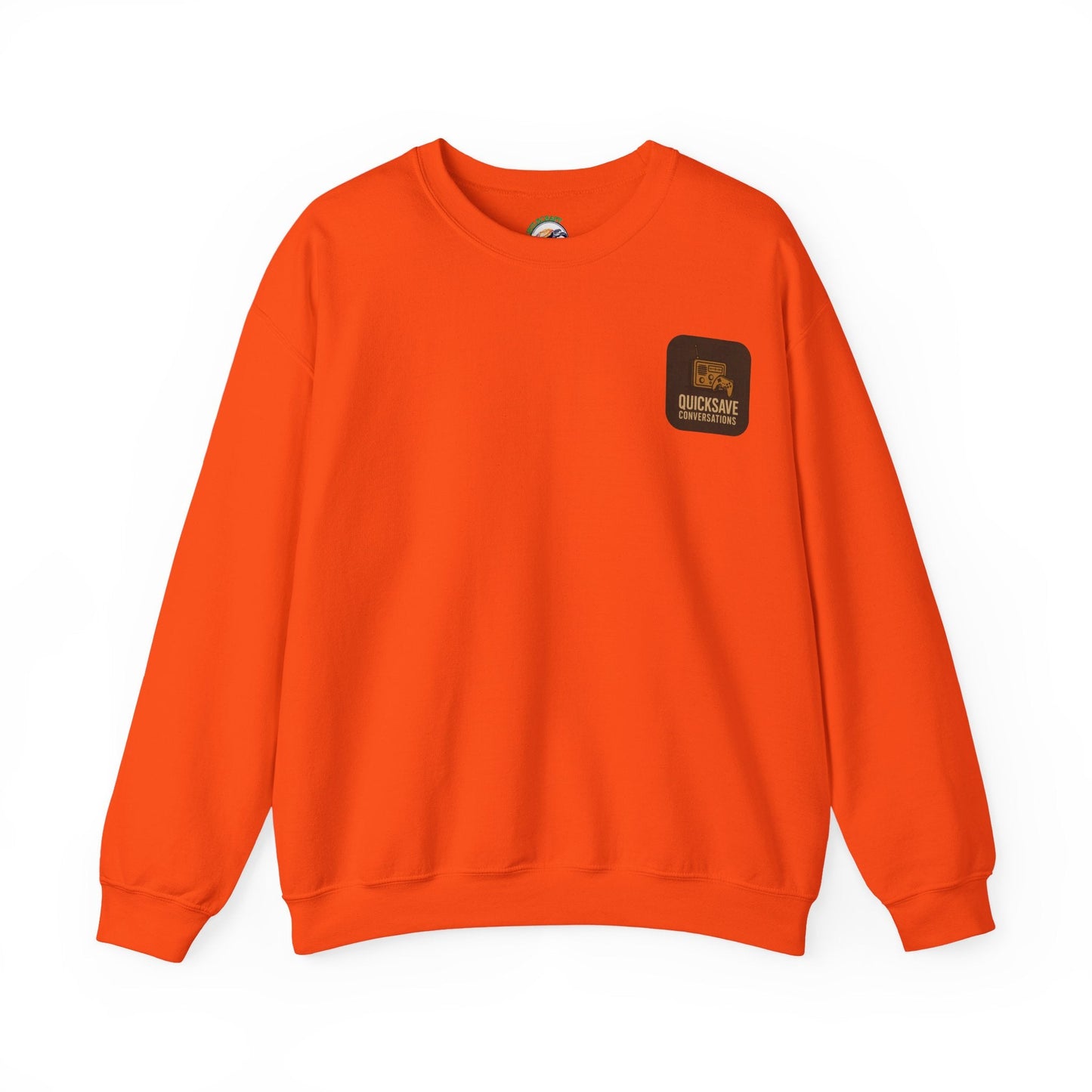 Quicksave Cozy Gaming Crewneck — Unisex Heavy Blend Sweatshirt - TurtleCraft Studio | TurtleCraft Studio