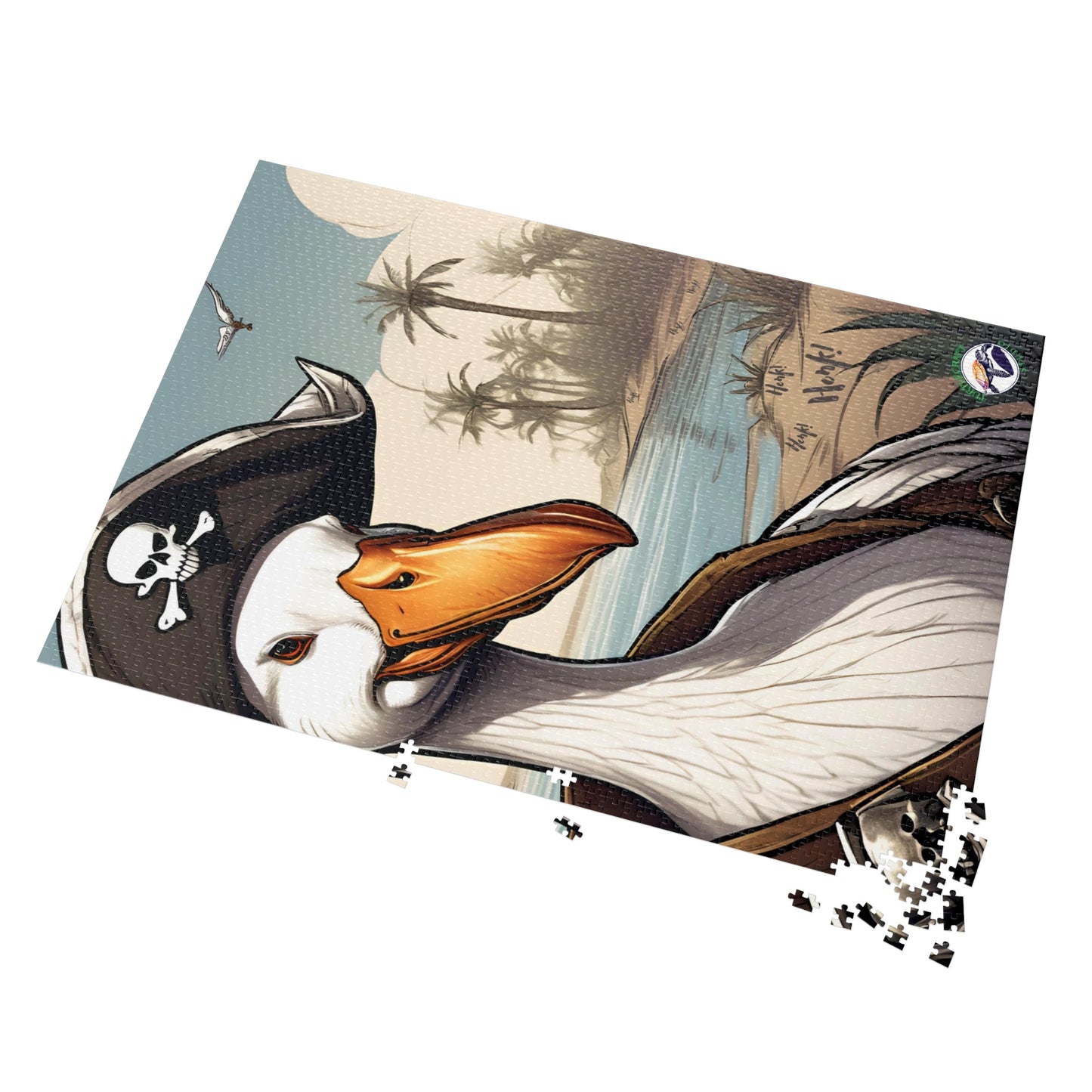 TurtleCraft Creations |"HONK if Ye Be a Pirate" Scene Puzzle - TurtleCraft Studio | TurtleCraft Studio
