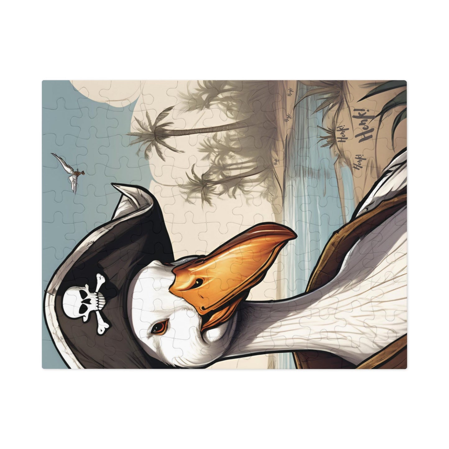TurtleCraft Creations |"HONK if Ye Be a Pirate" Scene Puzzle - TurtleCraft Studio | TurtleCraft Studio
