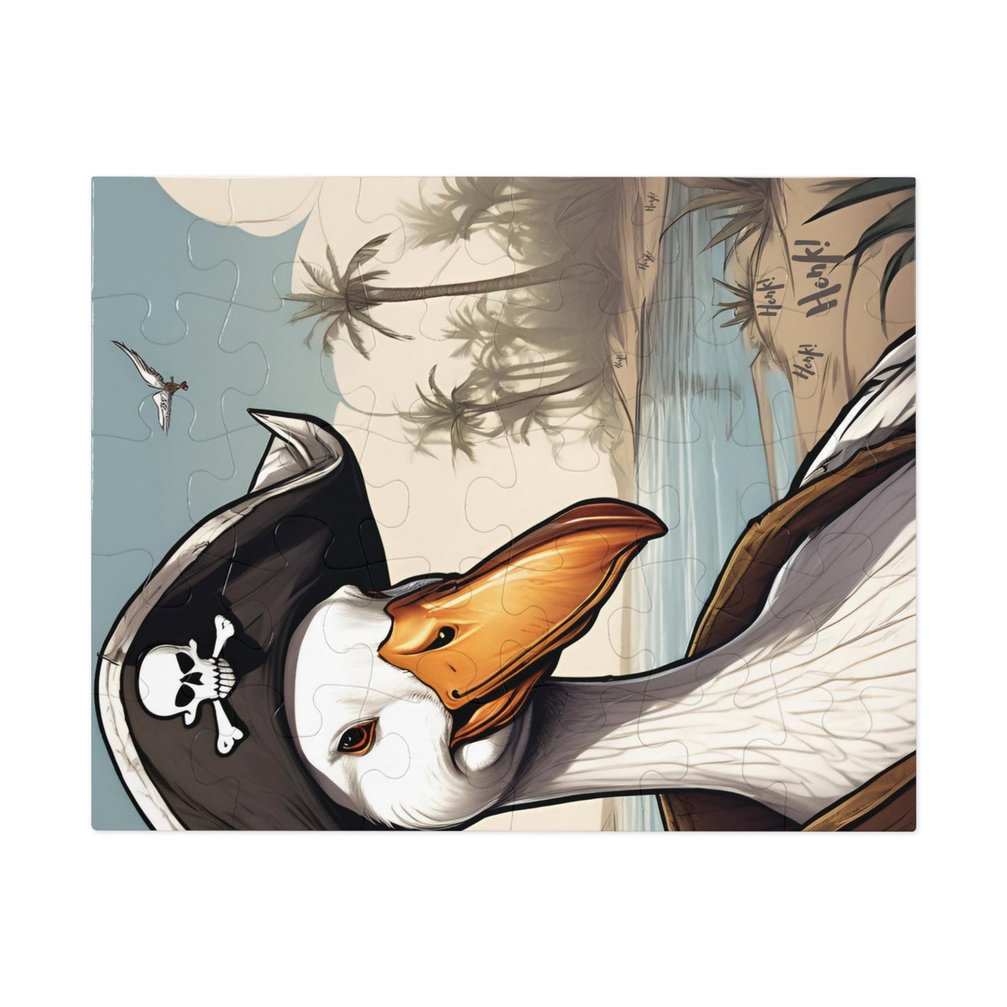 TurtleCraft Creations |"HONK if Ye Be a Pirate" Scene Puzzle - TurtleCraft Studio | TurtleCraft Studio