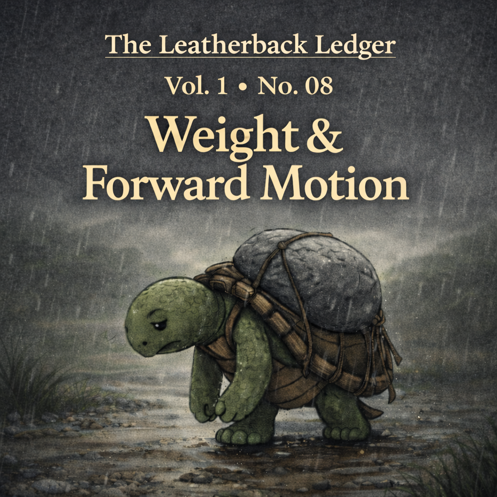The Leatherback Ledger Vol. 1 - No. 08 - Weight & Forward Motion