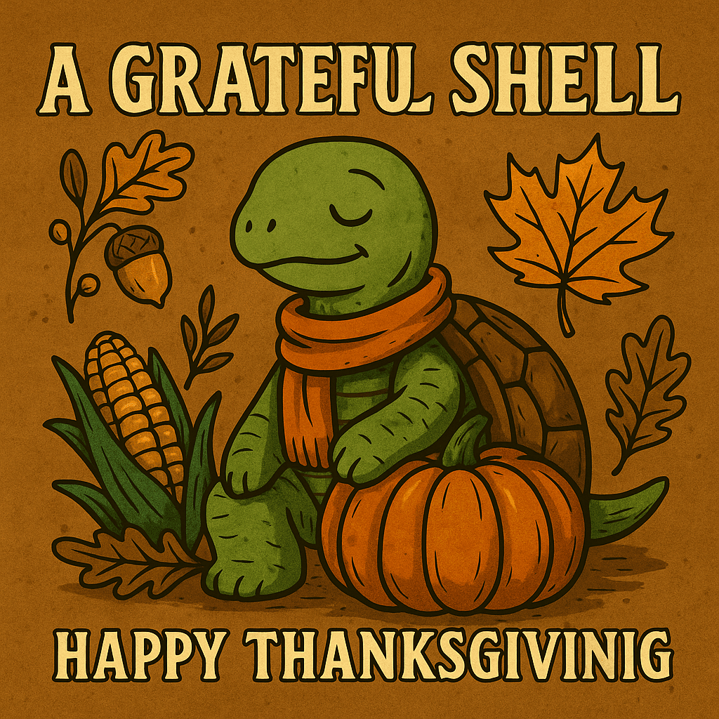 🦃 A Grateful Shell - TurtleCraft Studio