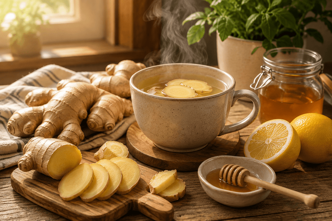 Ginger: A Natural Wellness Staple - TurtleCraft Studio