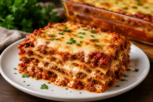 Homemade Lasagna - TurtleCraft Studio