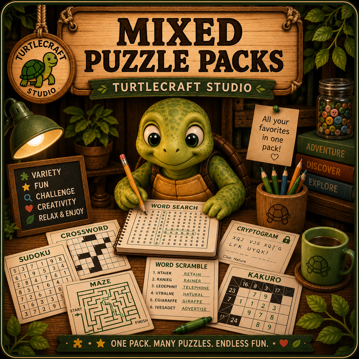 Mixed Puzzle Packs