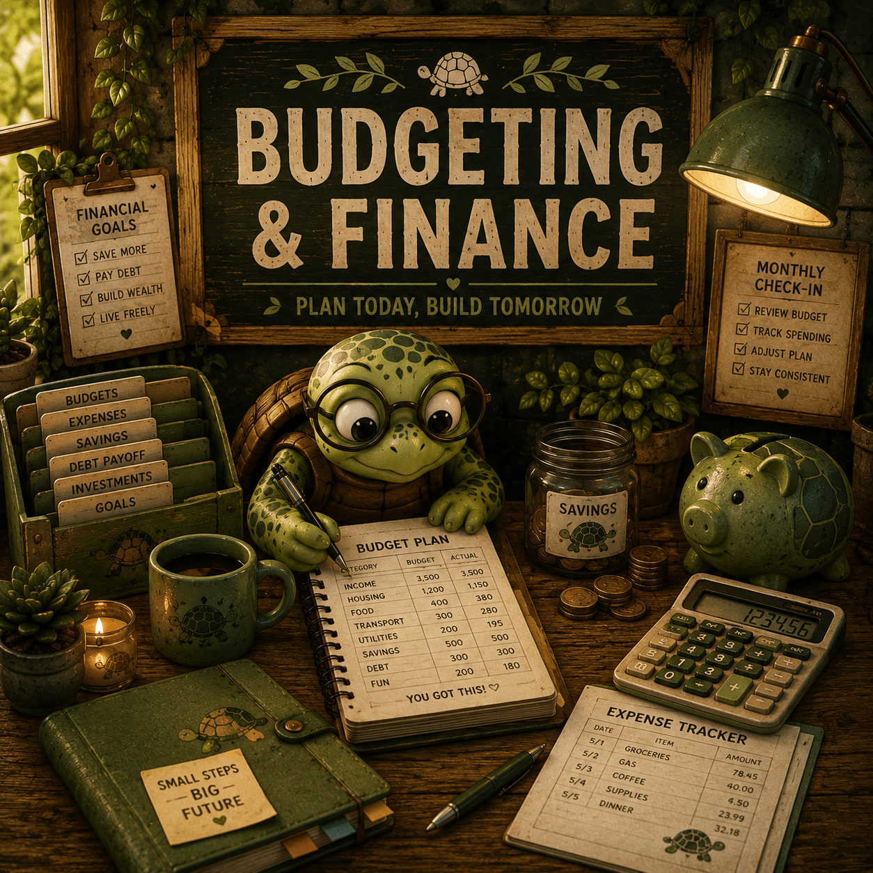 Budgeting & Finance - TurtleCraft Studio