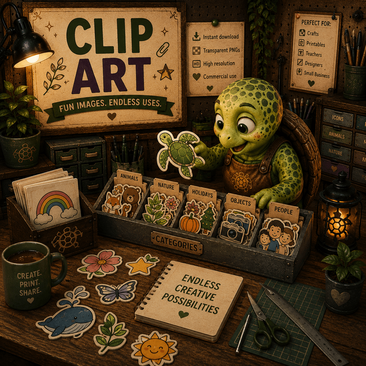 Clip Art - TurtleCraft Studio