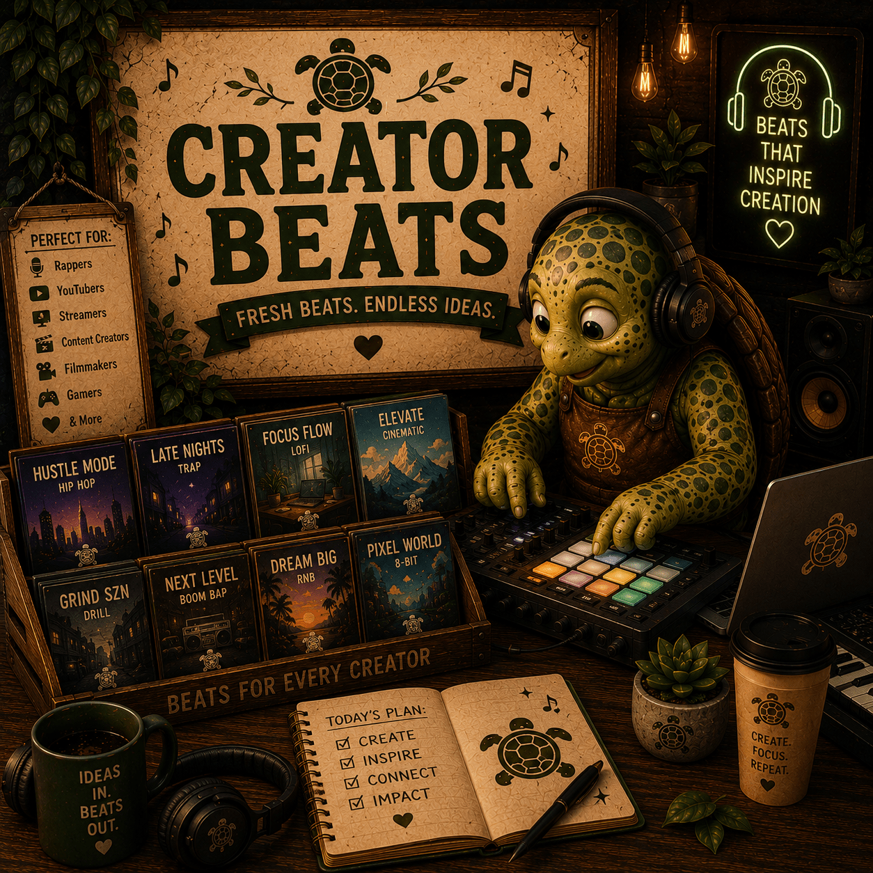 Creator Beats - TurtleCraft Studio