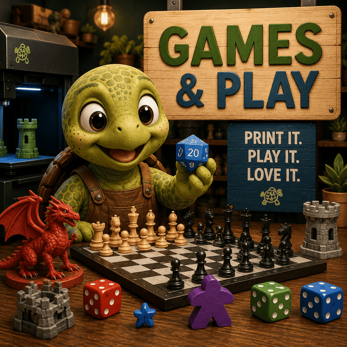 Games & Play - TurtleCraft Studio