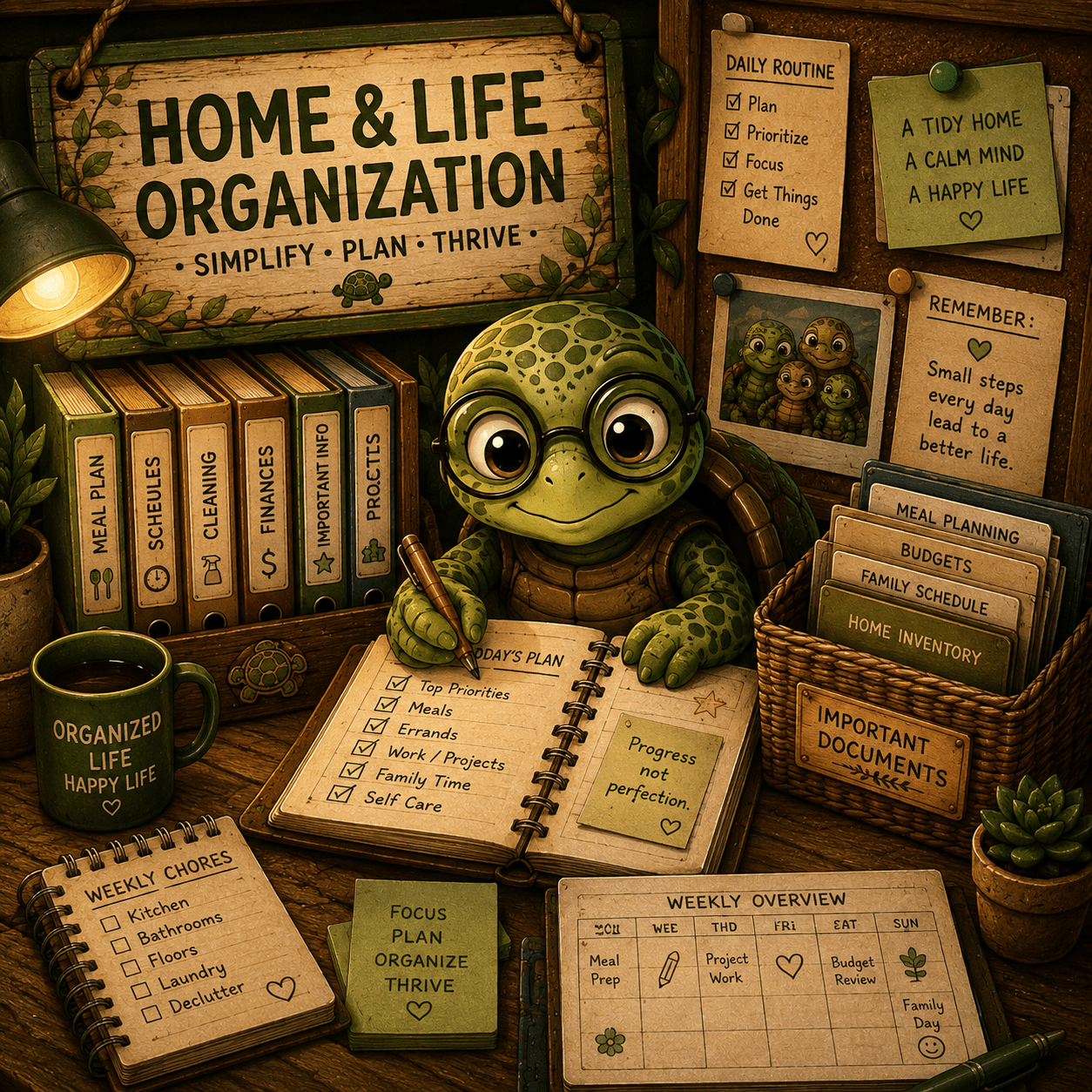 Home & Life - TurtleCraft Studio