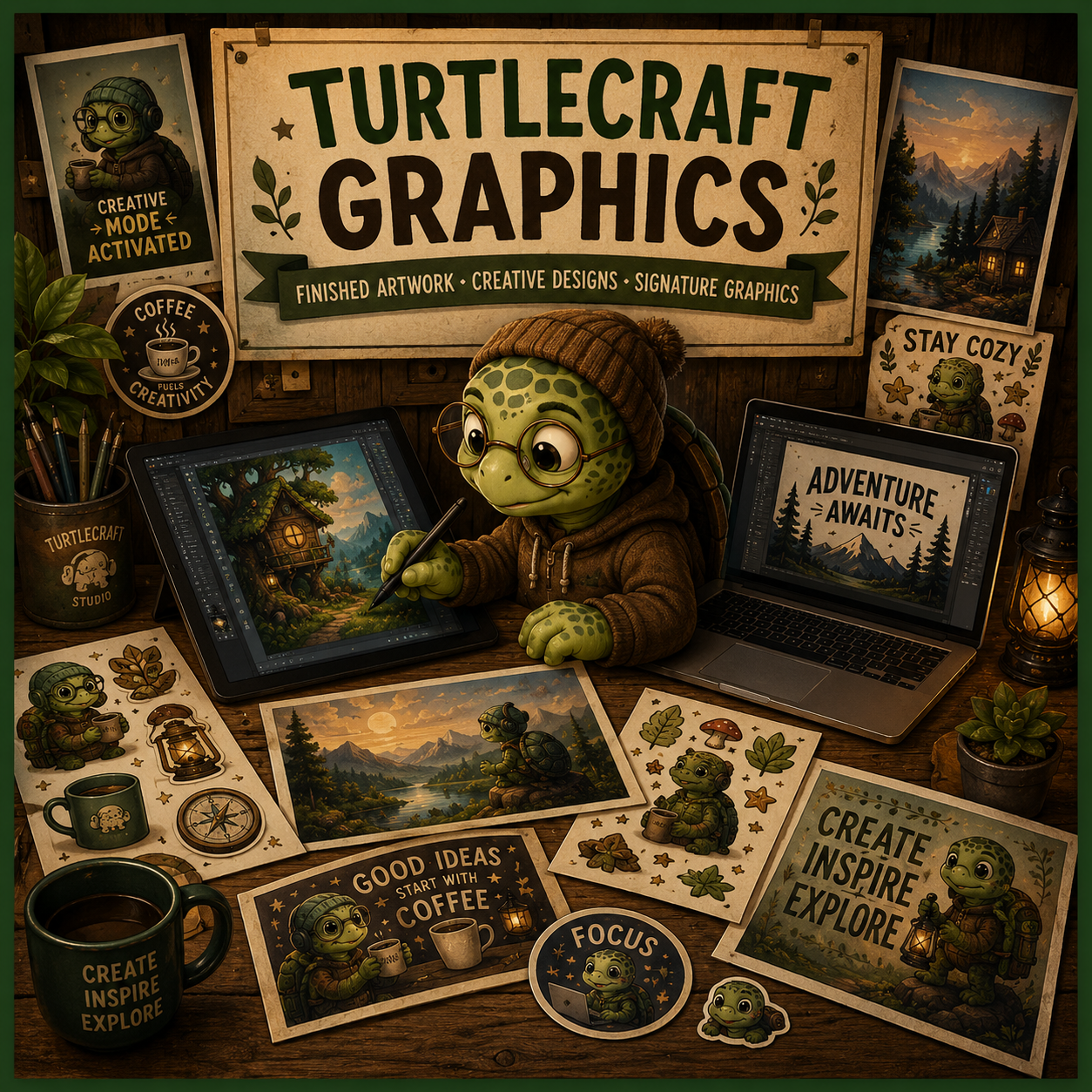 Printable Art - TurtleCraft Studio