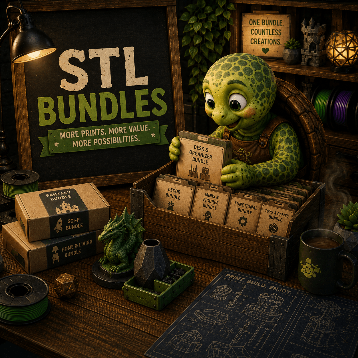 STL Bundles - TurtleCraft Studio
