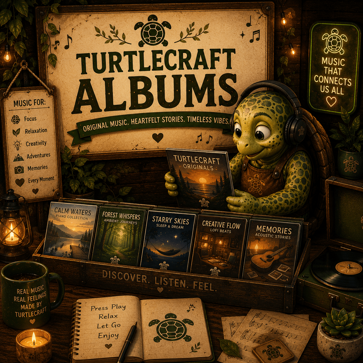 TurtleCraft Albums - TurtleCraft Studio