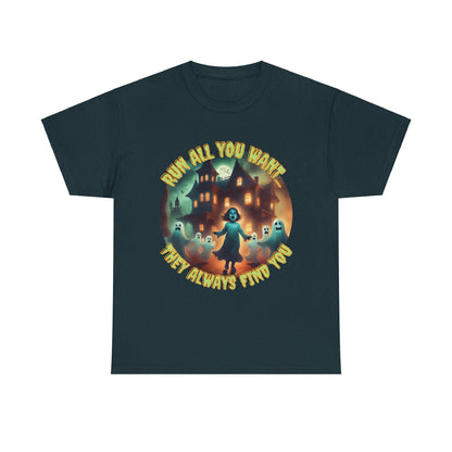 TurtleCraft Creations | "They Always Find You" Halloween T-Shirt