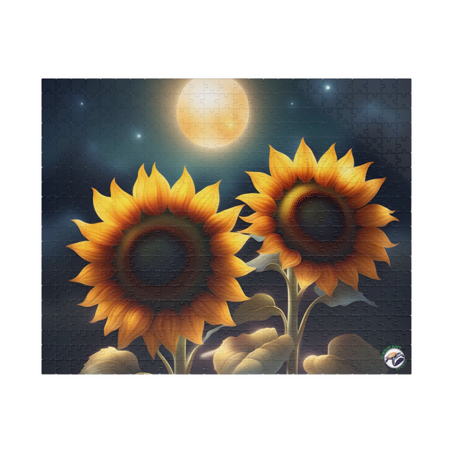 "Celestial Sunflowers" Puzzle | TurtleCraft Creations