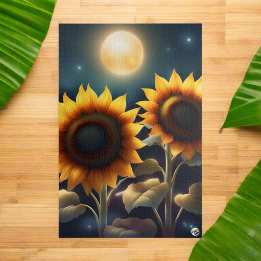 "Celestial Sunflowers" Puzzle | TurtleCraft Creations