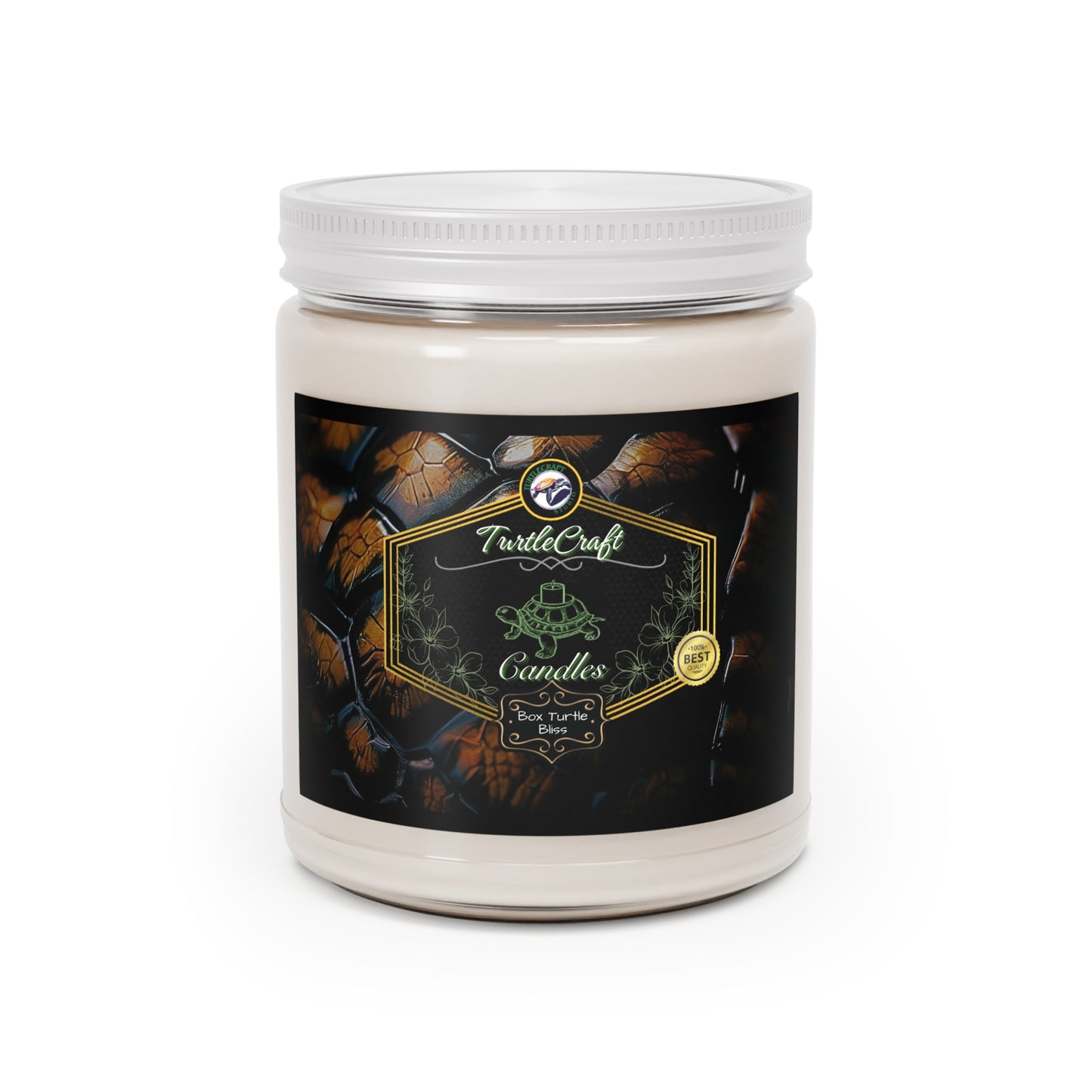 TurtleCraft Candles | "Box Turtle Bliss" Scented Candles, 9oz