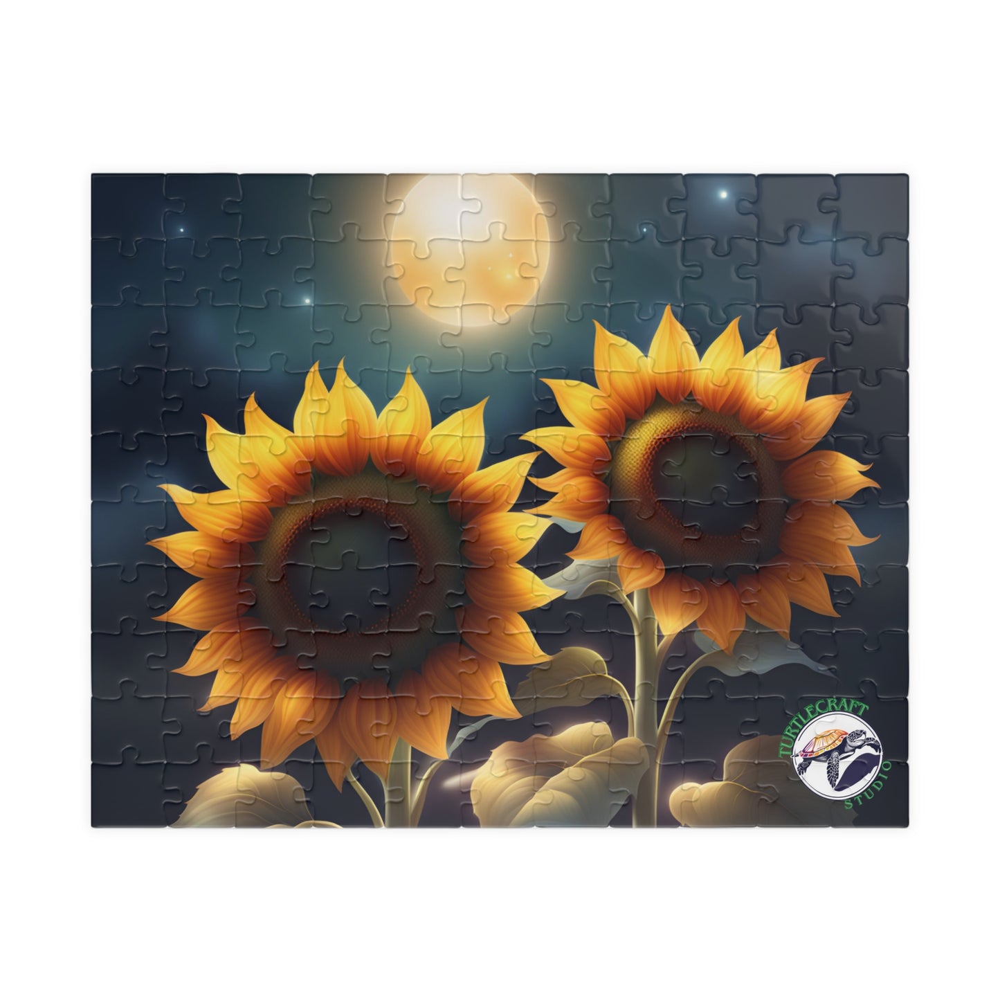 "Celestial Sunflowers" Puzzle | TurtleCraft Creations