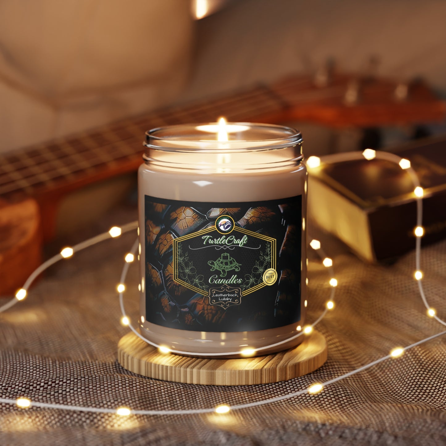 TurtleCraft Candles | "Leatherback Lullaby" Scented Candles, 9oz