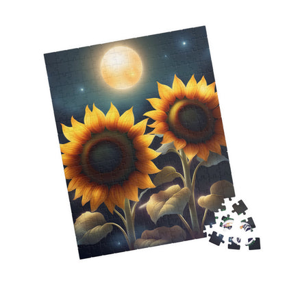 "Celestial Sunflowers" Puzzle | TurtleCraft Creations