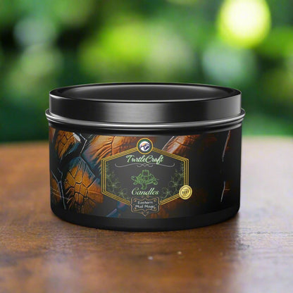 TurtleCraft Candles | "Eastern Mud Magic" Scented Tin Candles