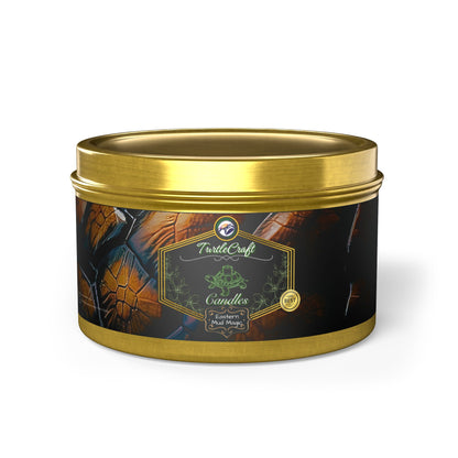 TurtleCraft Candles | "Eastern Mud Magic" Scented Tin Candles