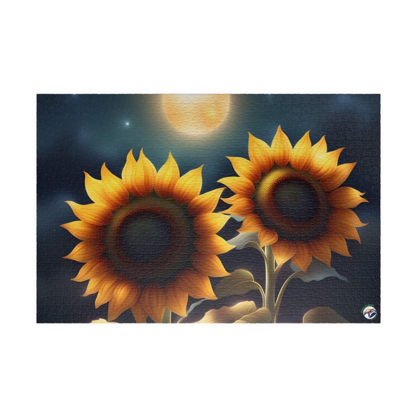 "Celestial Sunflowers" Puzzle | TurtleCraft Creations