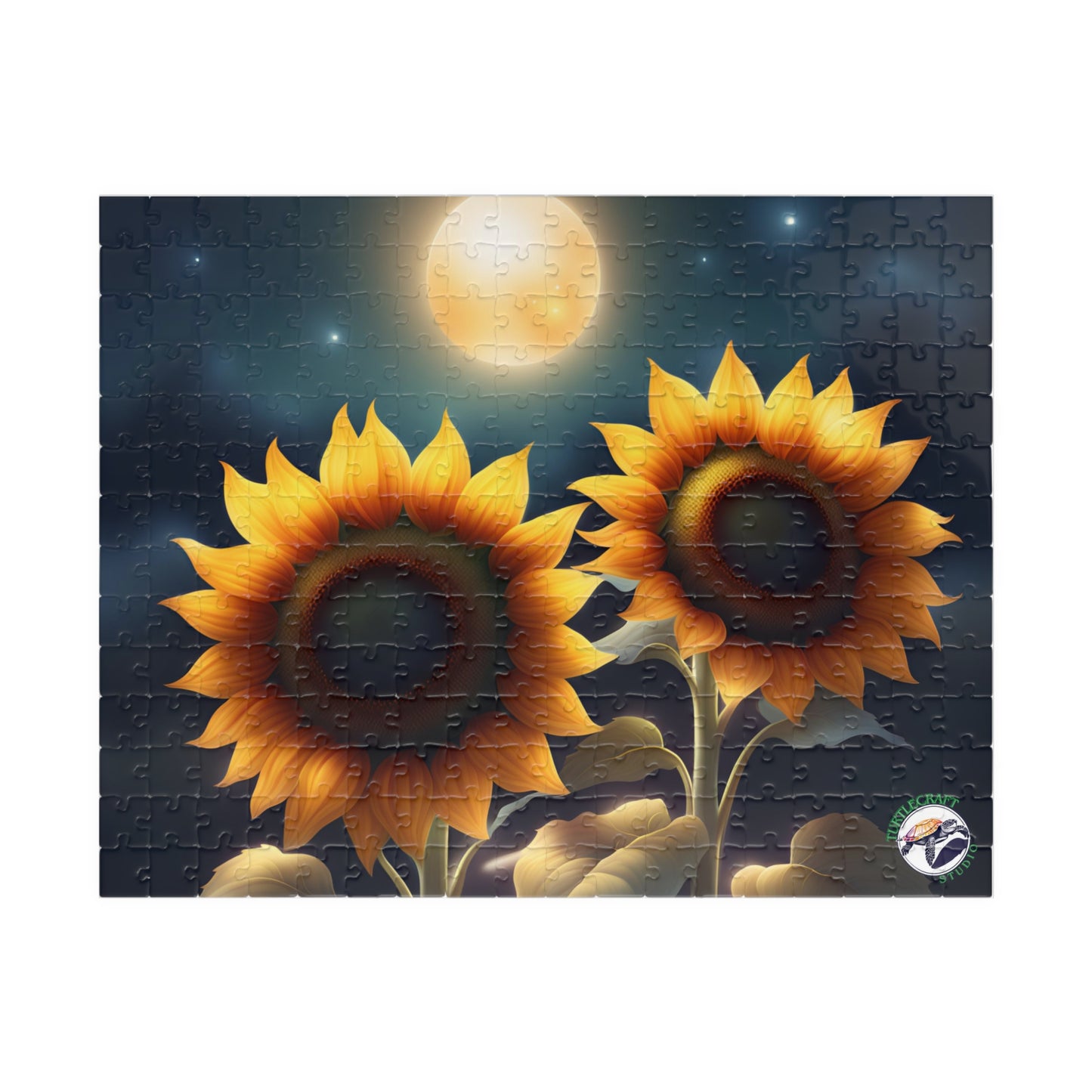 "Celestial Sunflowers" Puzzle | TurtleCraft Creations