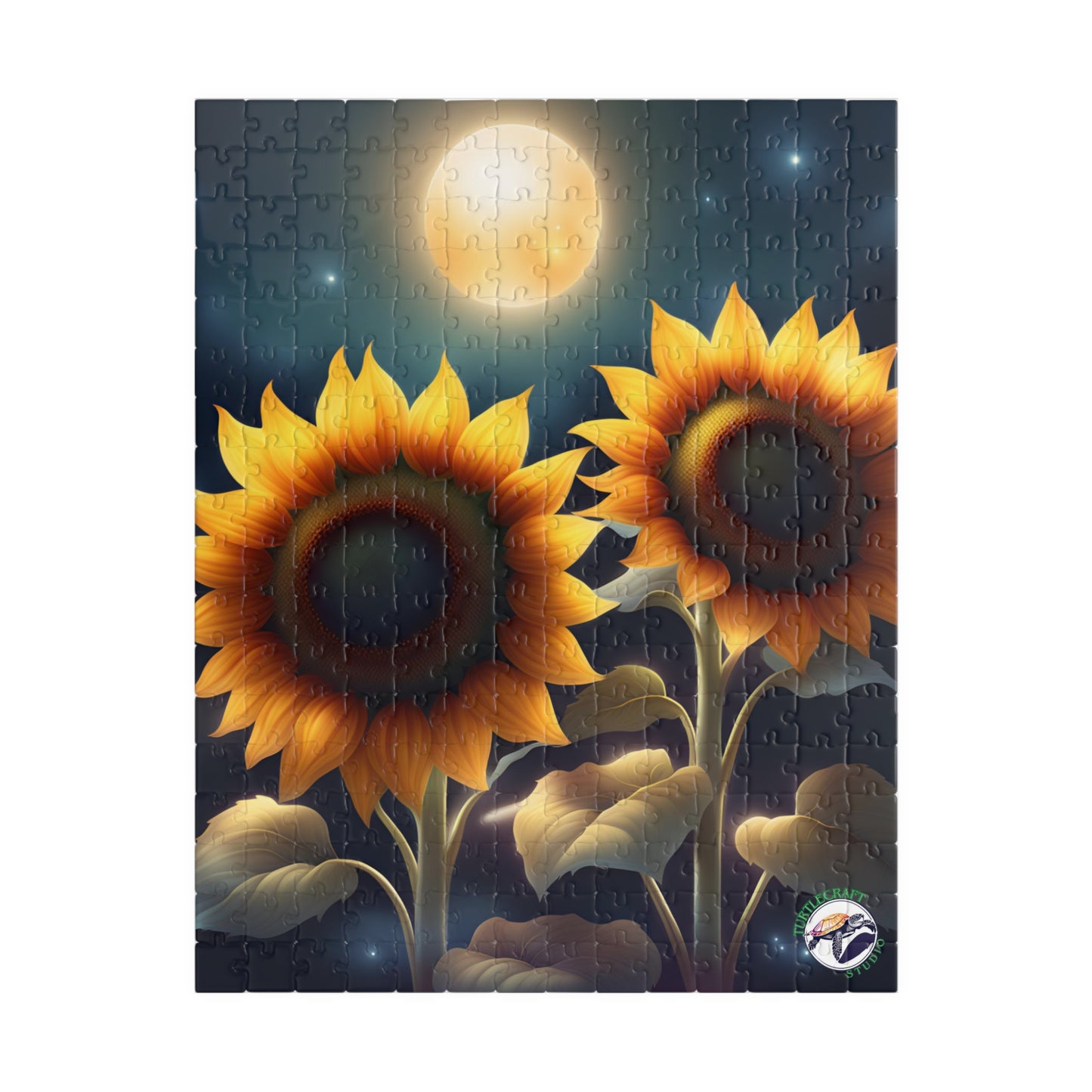 "Celestial Sunflowers" Puzzle | TurtleCraft Creations