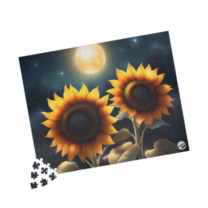 "Celestial Sunflowers" Puzzle | TurtleCraft Creations