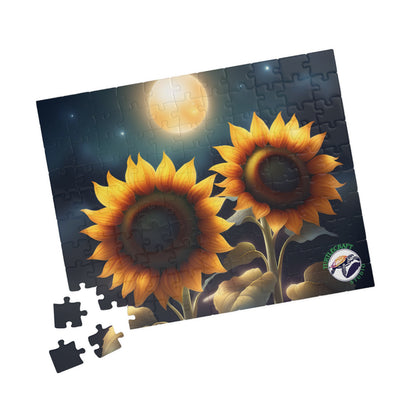 "Celestial Sunflowers" Puzzle | TurtleCraft Creations