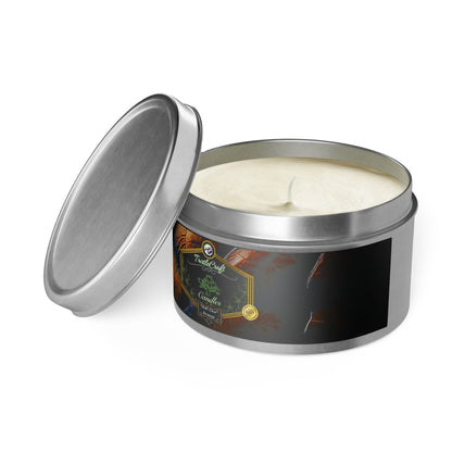 TurtleCraft Candles | "Shell Dew Breeze" Scented Tin Candles