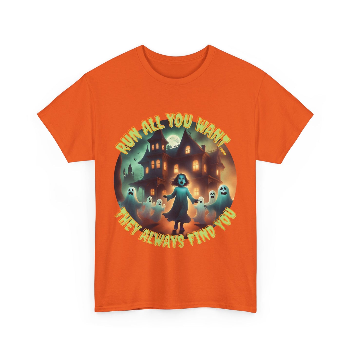 TurtleCraft Creations | "They Always Find You" Halloween T-Shirt