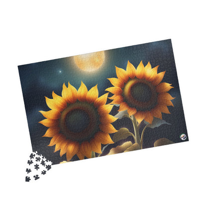 "Celestial Sunflowers" Puzzle | TurtleCraft Creations