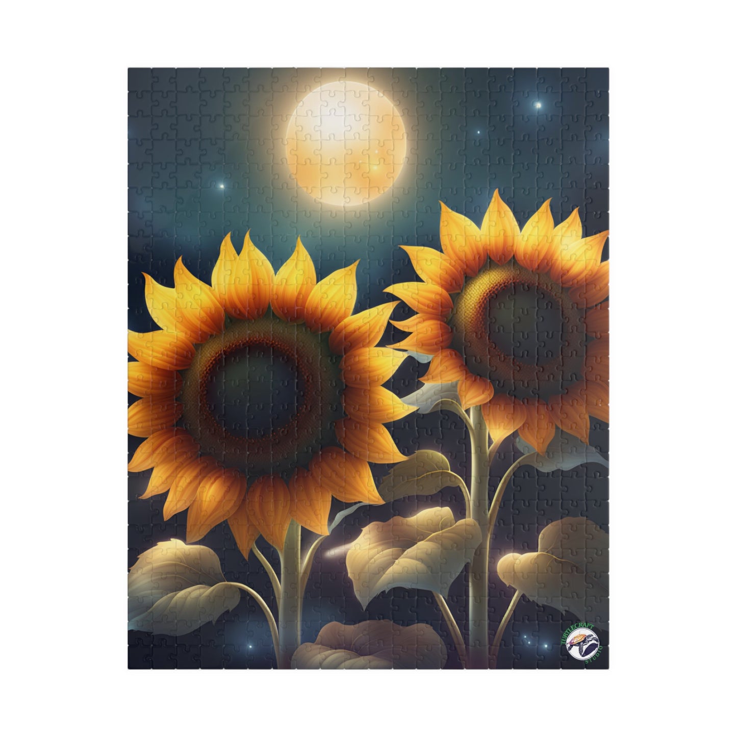 "Celestial Sunflowers" Puzzle | TurtleCraft Creations