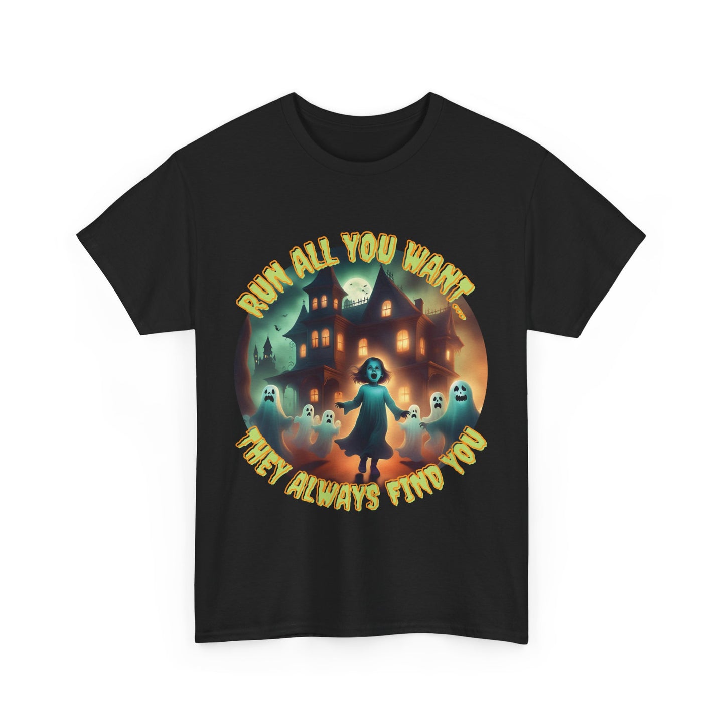 TurtleCraft Creations | "They Always Find You" Halloween T-Shirt