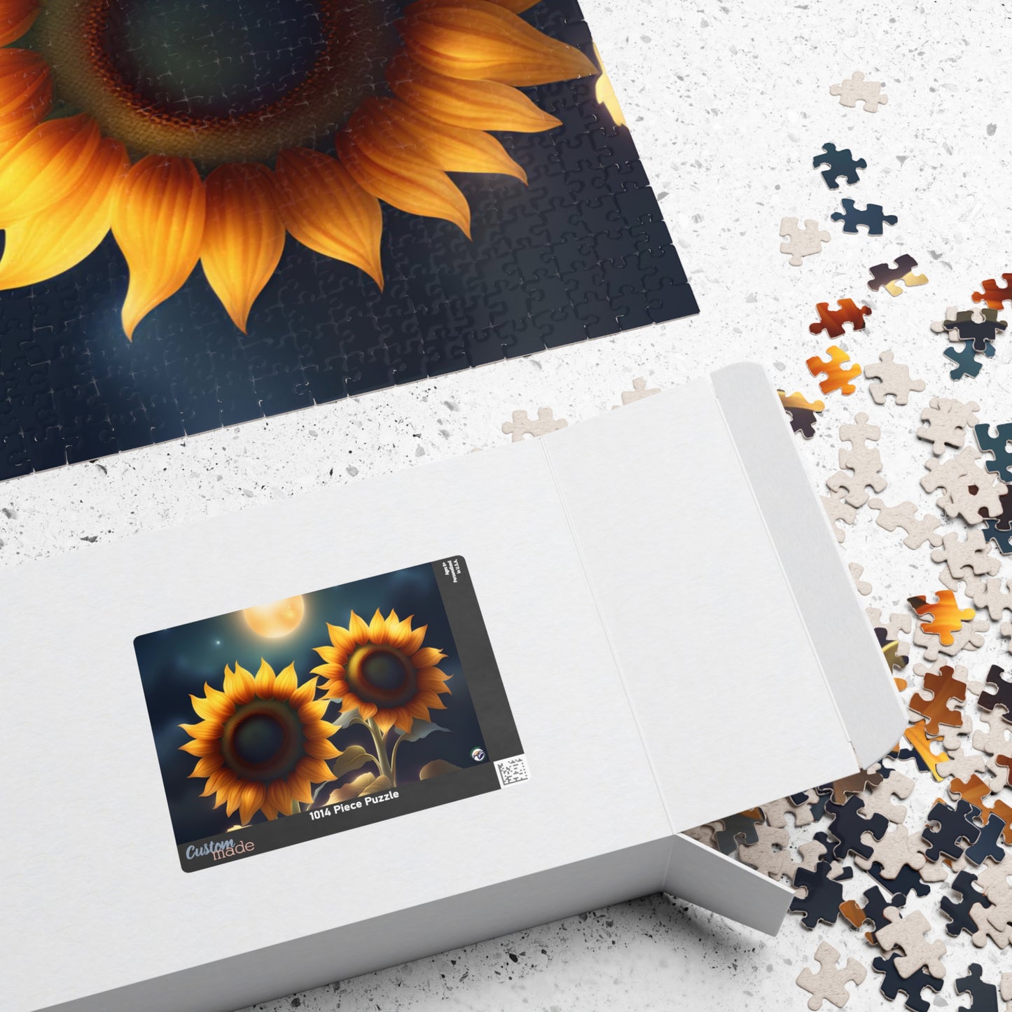 "Celestial Sunflowers" Puzzle | TurtleCraft Creations