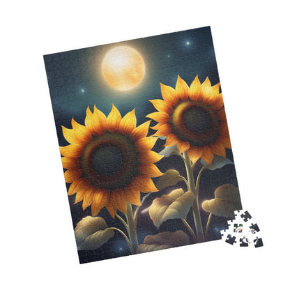 "Celestial Sunflowers" Puzzle | TurtleCraft Creations