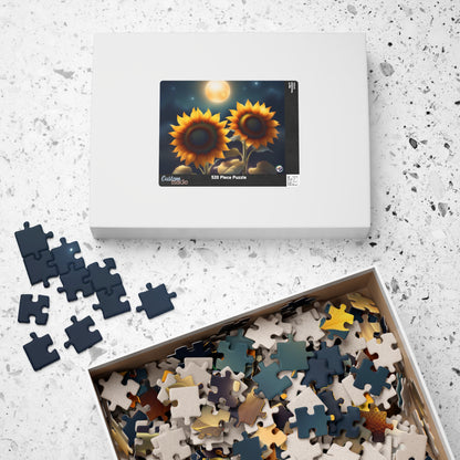 "Celestial Sunflowers" Puzzle | TurtleCraft Creations