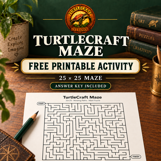 Free TurtleCraft Maze Challenge