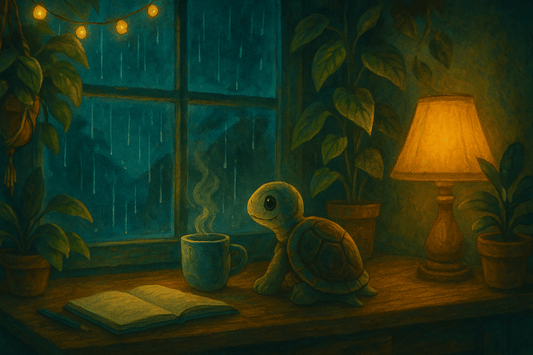 Cozy Studio by the Window — Wallpaper Pack (Desktop, Tablet & Mobile) - TurtleCraft Studio | TurtleCraft Studio