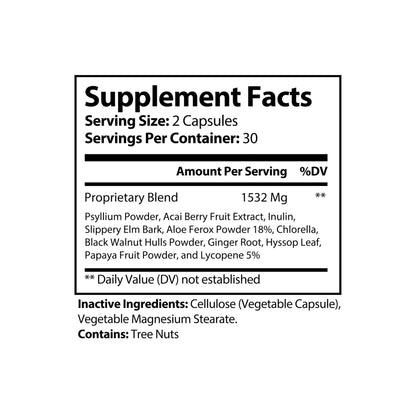 Herbal Turtle: Detox Boost – Acai Berry Complex Supplement (60 Capsules) - TurtleCraft Studio | TurtleCraft Studio