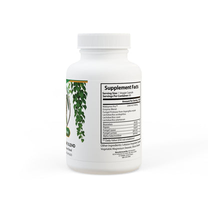 Herbal Turtle: Digestive Boost – Enzyme Blend Supplement (60 Capsules) - TurtleCraft Studio | TurtleCraft Studio