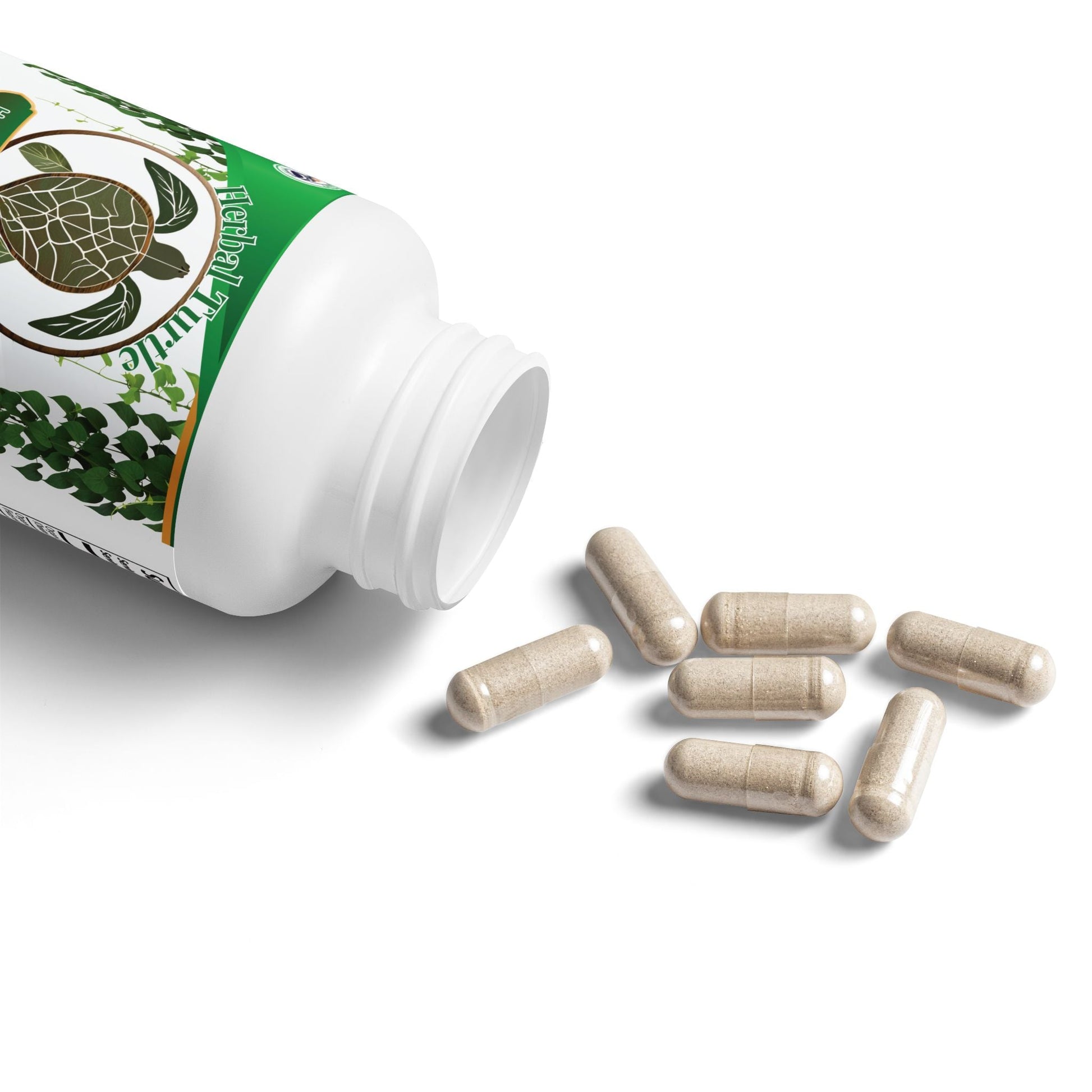 Herbal Turtle: Ocean Essence Sea Moss Complex – 60 Capsules - TurtleCraft Studio | TurtleCraft Studio