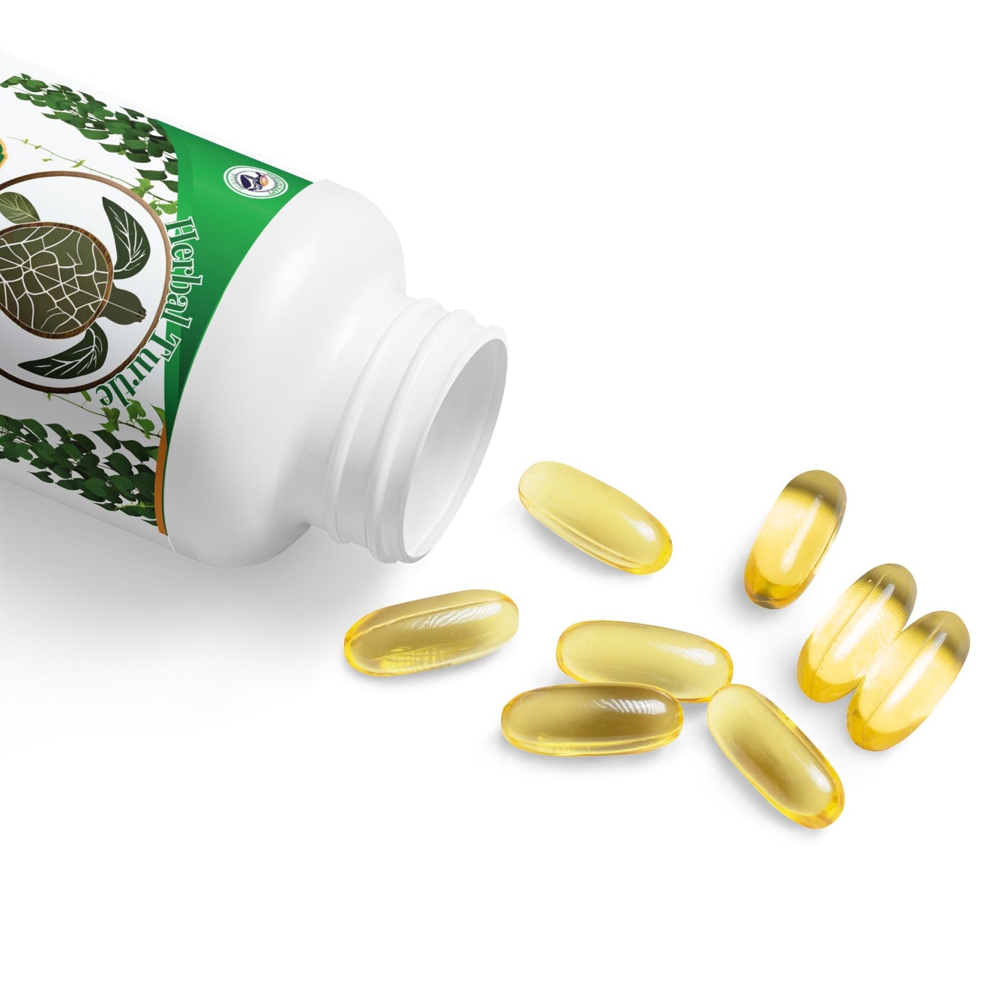 Herbal Turtle: Ocean Vitality Omega - 3 Fish Oil – 60 Softgels - TurtleCraft Studio | TurtleCraft Studio