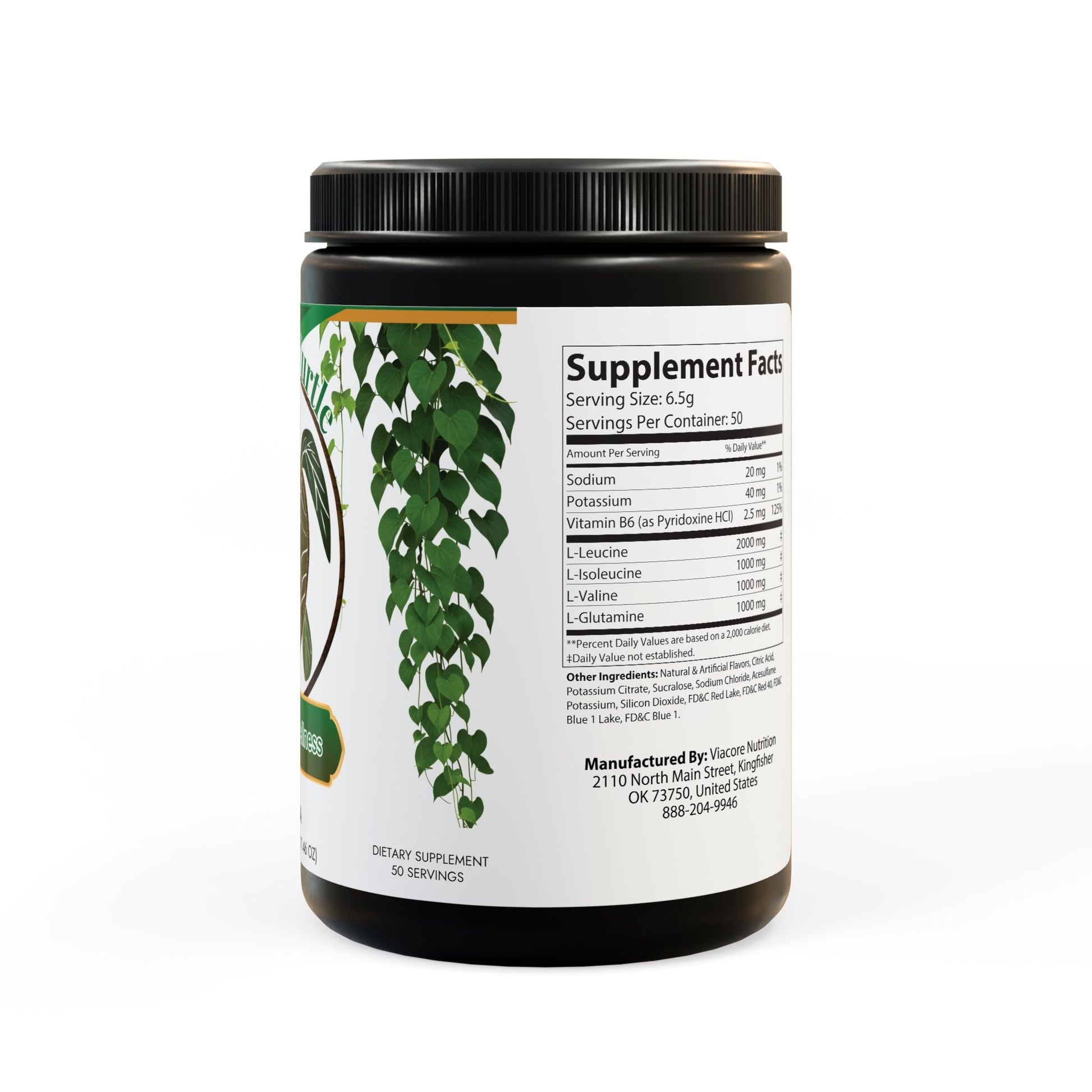 Herbal Turtle: Power Surge BCAA – Grape (325g, 45 Servings) - TurtleCraft Studio | TurtleCraft Studio