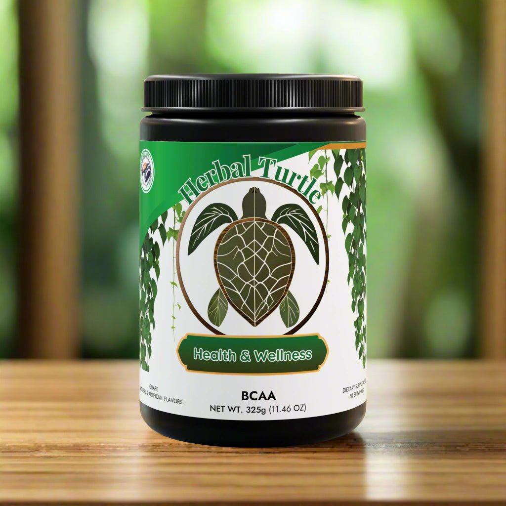 Herbal Turtle: Power Surge BCAA – Grape (325g, 45 Servings) - TurtleCraft Studio | TurtleCraft Studio