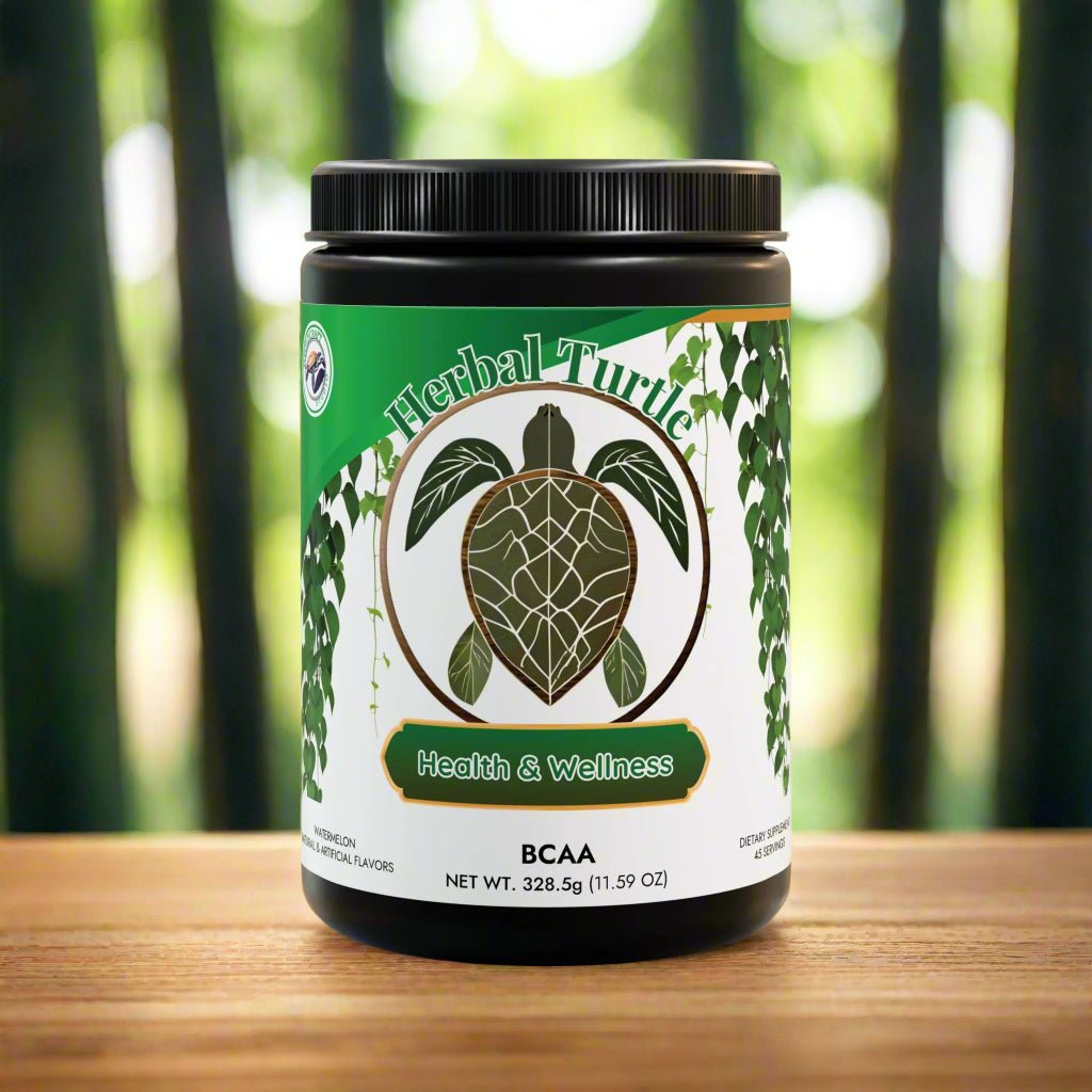 Herbal Turtle: Power Surge BCAA – Watermelon (325g, 45 Servings) - TurtleCraft Studio | TurtleCraft Studio