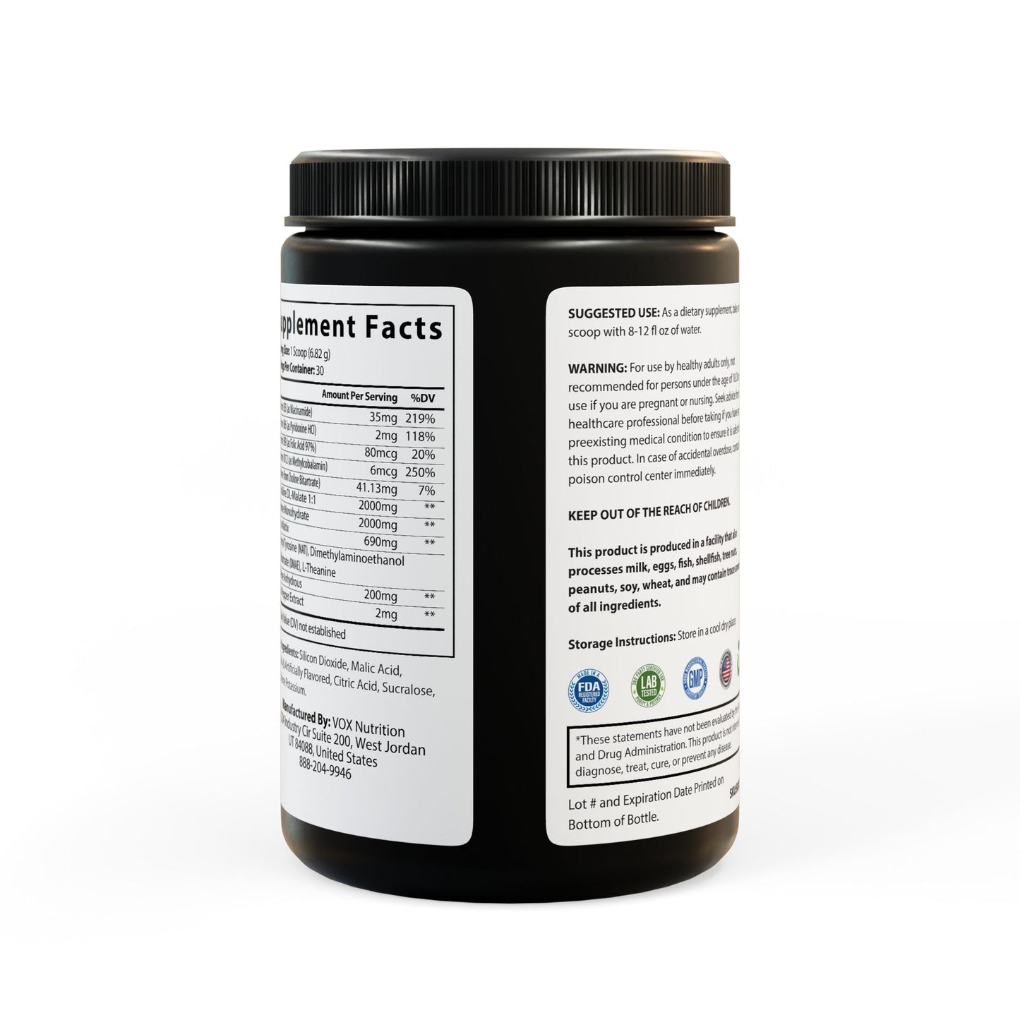 Herbal Turtle: Shell Shock Pre - Workout - Fruit Punch (204g, 7.1oz) - TurtleCraft Studio | TurtleCraft Studio
