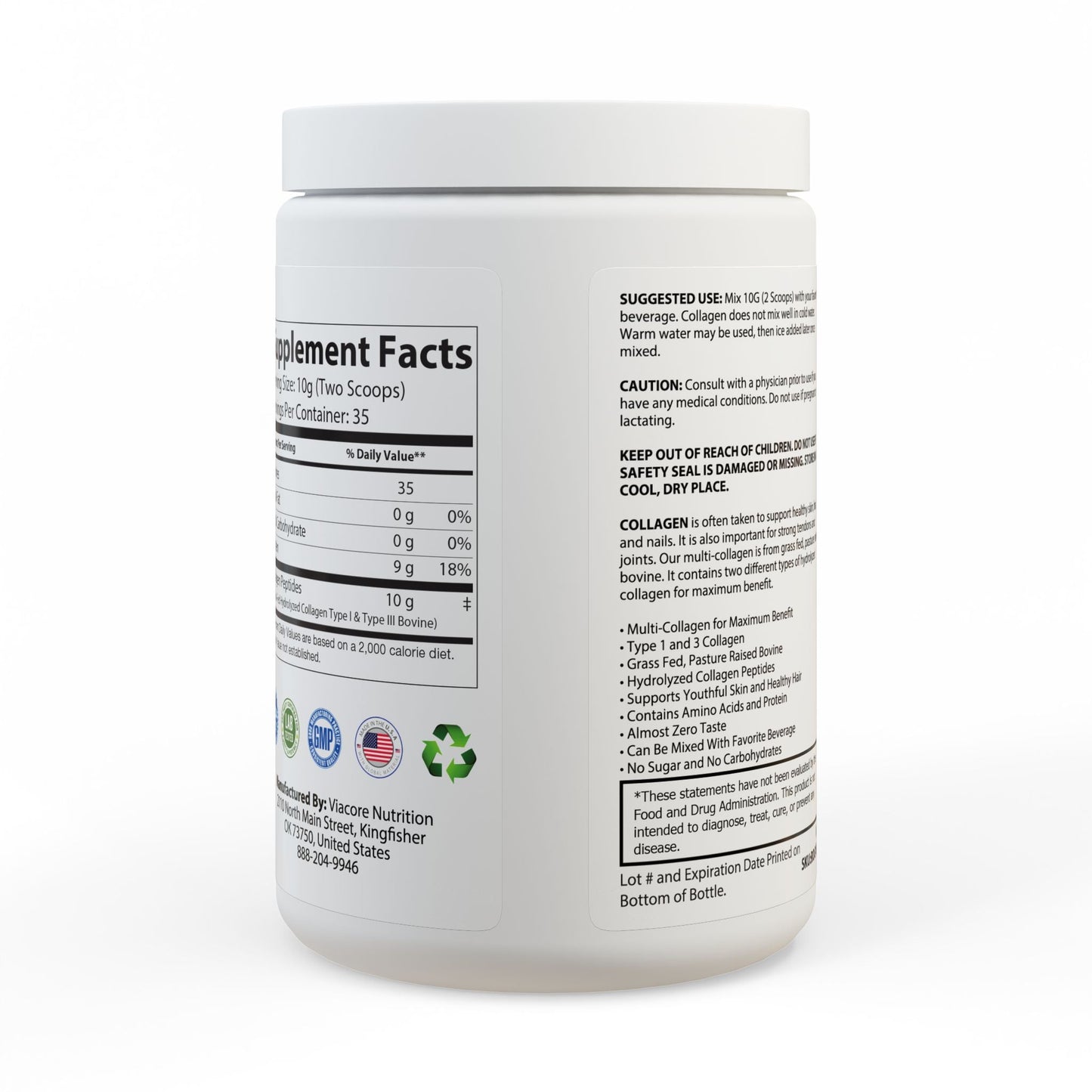 Herbal Turtle: Tidal Glow Collagen Peptides – Type I & III (350g, 12.3oz) - TurtleCraft Studio | TurtleCraft Studio